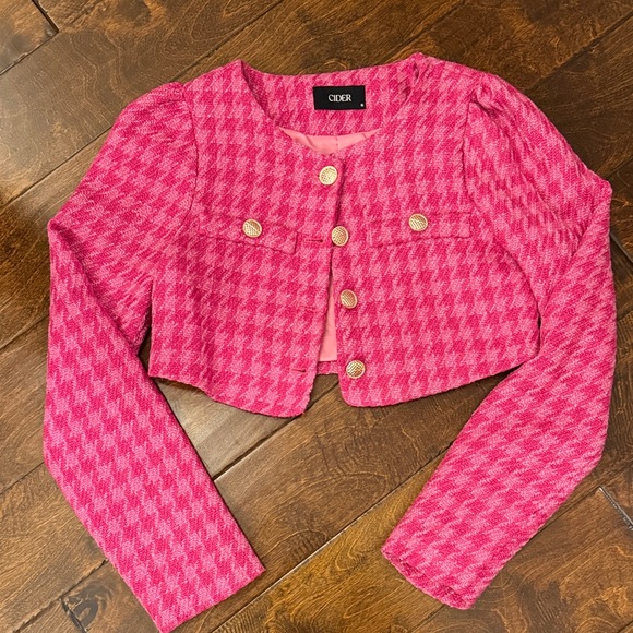 Cider Jackets & Blazers - Cider Women’s Cropped Jacket